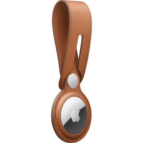 Аксесоар Apple AirTag Leather Loop - Saddle Brown
