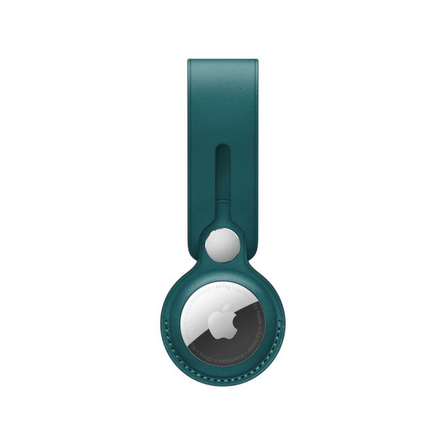 Аксесоар Apple AirTag Leather Loop - Forest Green