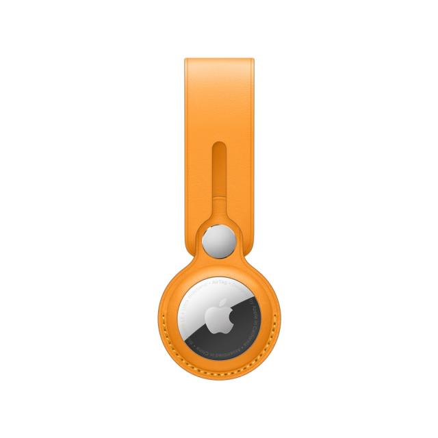 Аксесоар Apple AirTag Leather Loop - California Poppy