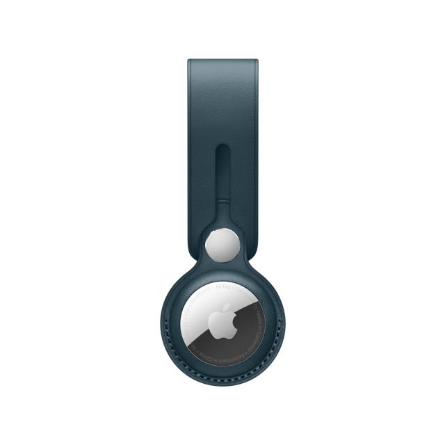 Аксесоар Apple AirTag Leather Loop - Baltic Blue