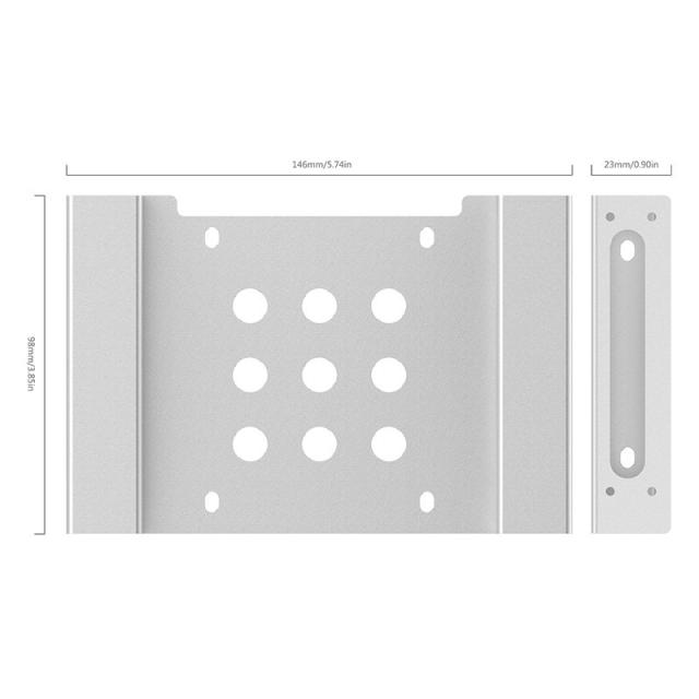 Преходник Orico SSD/HDD bracket 2.5"/3.5"->5.25" - AC52535-1S-SV