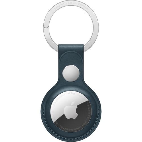 Аксесоар Apple AirTag Leather Key Ring - Baltic Blue