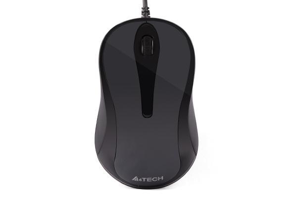 Мишка A4Tech N-360, 1200 DPI, Сива