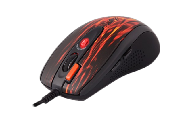 Геймърска мишка A4tech Oscar XL-750BK, Лазерна, Жична, USB, Черна
