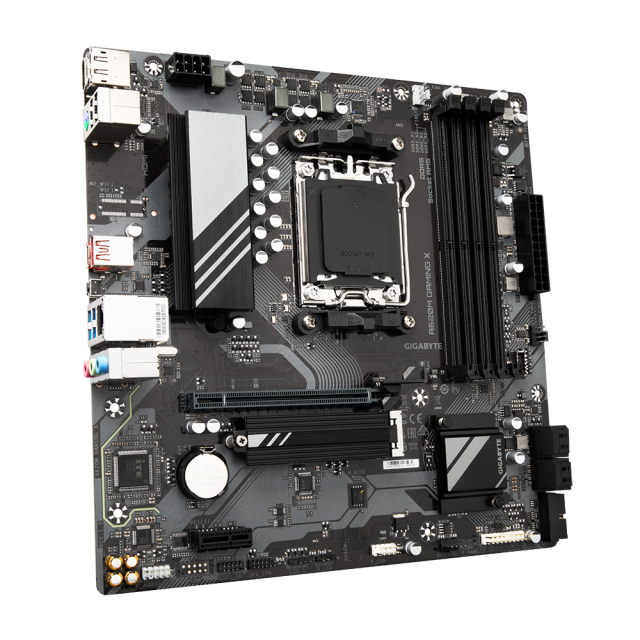 Дънна платка GIGABYTE A620M GAMING X socket AM5, 4xDDR5, PCI-E 4.0, 1x M.2, 4x SATA 6Gb/s, 1x USB 3.2 Gen 2 Type-A, 1x USB 3.2 Gen 1 Type-C, HDMI/DP, Micro ATX