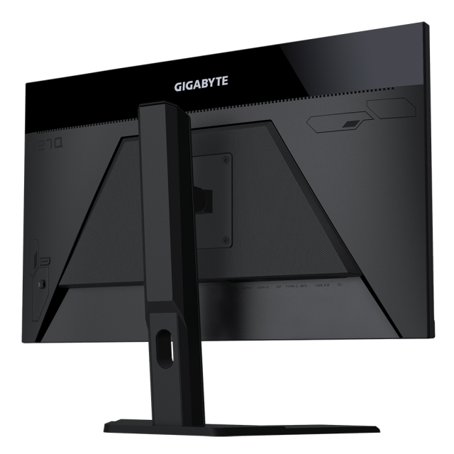 Монитор Gigabyte M27Q-EK 27" (68.58 cm), QHD,  IPS панел, 170Hz, 0.5ms, 100 000 000:1, 350cd/m2, 1x Display Port, 2x HDMI, 2x USB 3.0, USB Type C