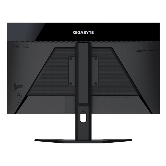 Монитор Gigabyte M27Q-EK 27" (68.58 cm), QHD,  IPS панел, 170Hz, 0.5ms, 100 000 000:1, 350cd/m2, 1x Display Port, 2x HDMI, 2x USB 3.0, USB Type C