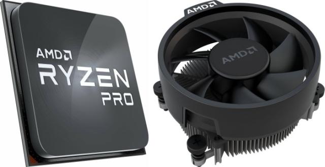 Процесор AMD Ryzen 5 PRO 5650G 6C (3.9/4.4GHz, 16MB Cache), AM4, MPK, с охлаждане