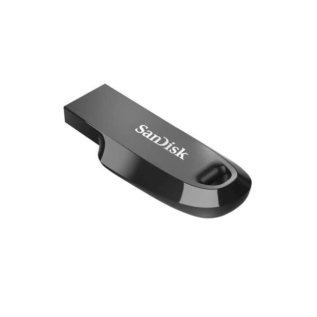 USB памет SanDisk Ultra Curve Z50, 128GB, USB 3.1 Gen 1, Черен