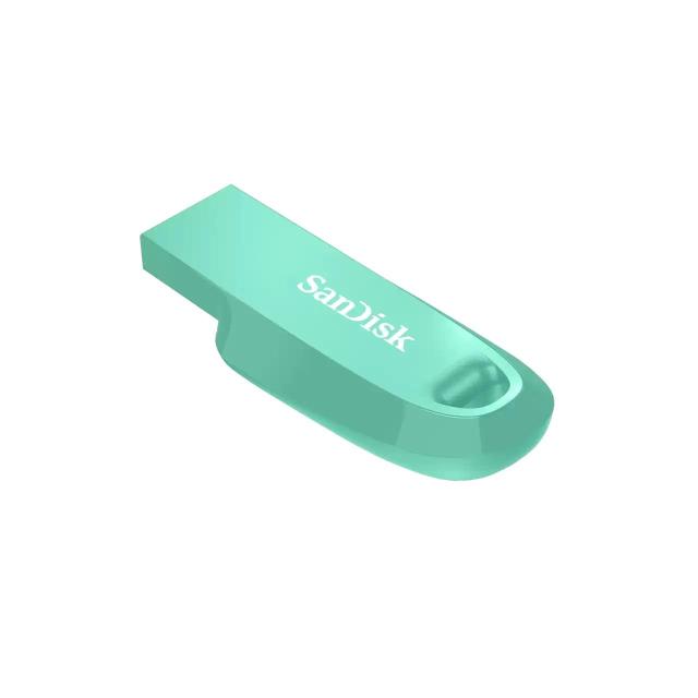 USB памет SanDisk Ultra Curve Z550, 64GB, USB 3.1 Gen 1, Зелен 