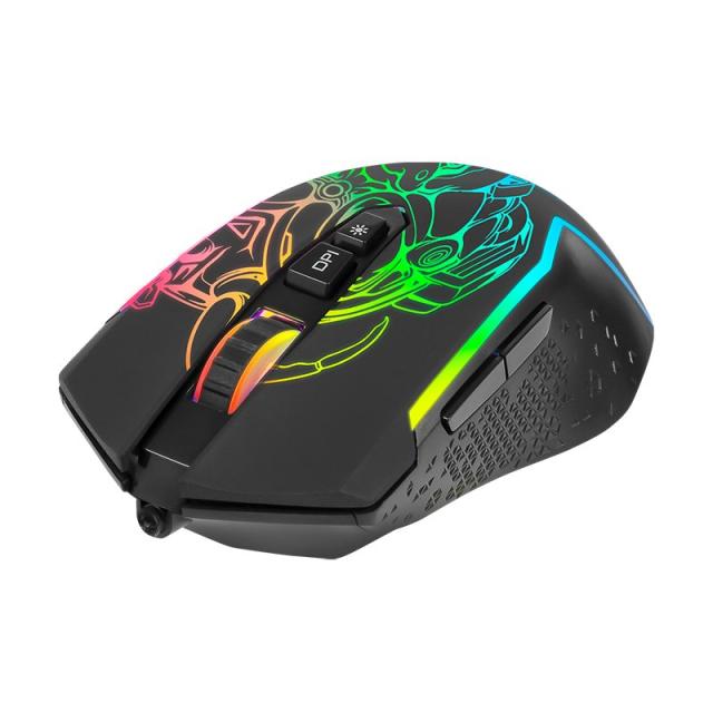 Геймърска мишка Xtrike ME Gaming Mouse GM-327 - 8000dpi, RGB, programmable