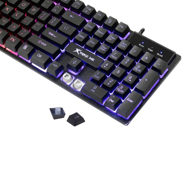 Геймърска клавиатура Xtrike ME Gaming Keyboard KB-305 - Rainbow Backlight
