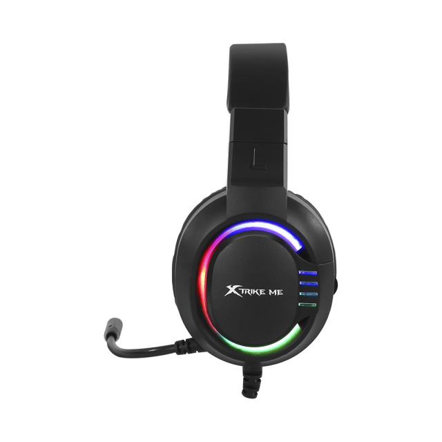 Геймърски слушалки Xtrike ME Gaming Headphones GH-405 - RGB, 50mm, PC/Consoles