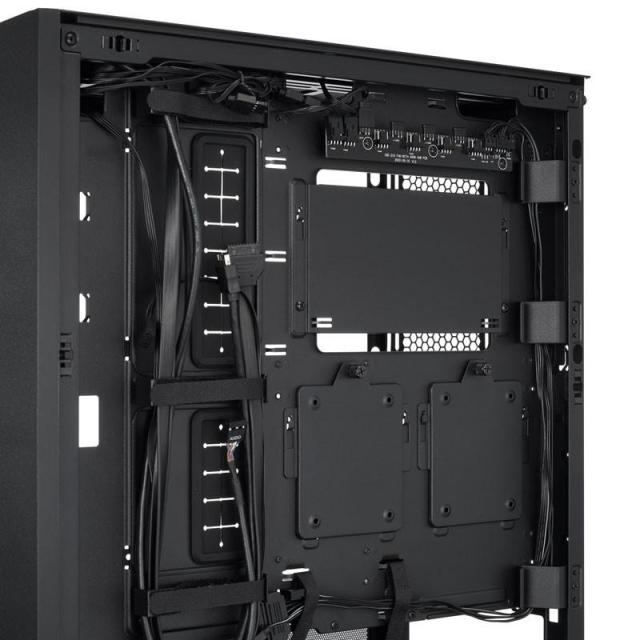 Кутия Lian-Li LANCOOL 216 RGB Mid-Tower, E-ATX, ATX, Micro-ATX, Mini-ITX, Tempered Glass, 2 x USB 3.0, 1 x HD Audio, 1 x Type-C, Черна