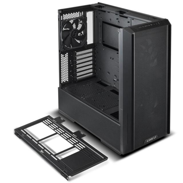 Кутия Lian-Li LANCOOL 216 RGB Mid-Tower, E-ATX, ATX, Micro-ATX, Mini-ITX, Tempered Glass, 2 x USB 3.0, 1 x HD Audio, 1 x Type-C, Черна