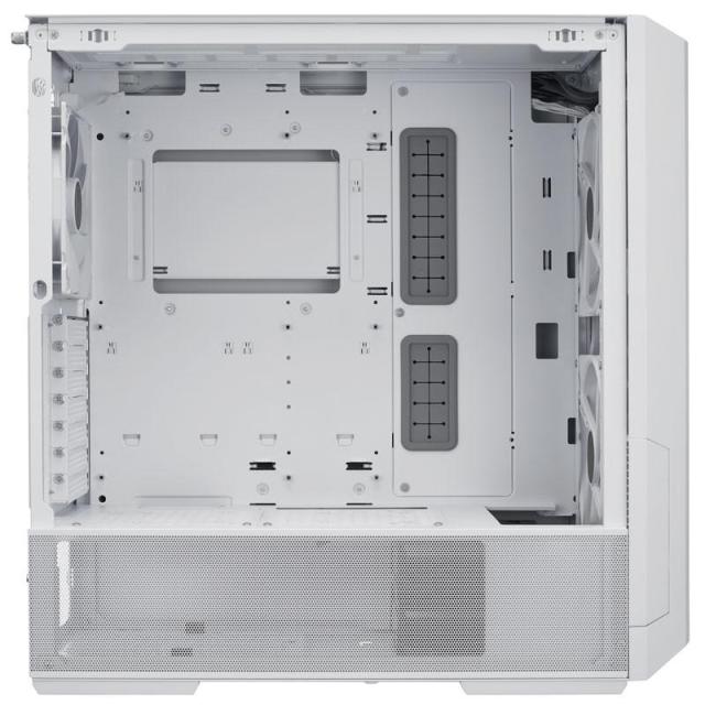 Кутия Lian-Li LANCOOL 216 RGB Mid-Tower, E-ATX, ATX, Micro-ATX, Mini-ITX, Tempered Glass, 2 x USB 3.0, 1 x HD Audio, 1 x Type-C, Бяла