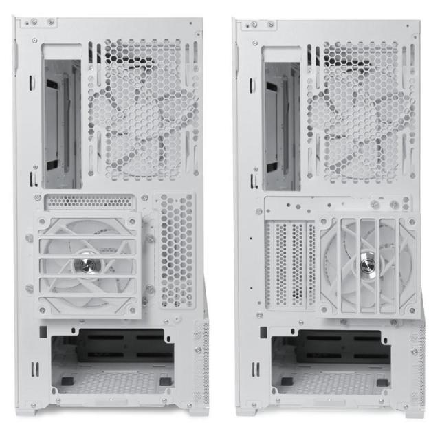 Кутия Lian-Li LANCOOL 216 RGB Mid-Tower, E-ATX, ATX, Micro-ATX, Mini-ITX, Tempered Glass, 2 x USB 3.0, 1 x HD Audio, 1 x Type-C, Бяла