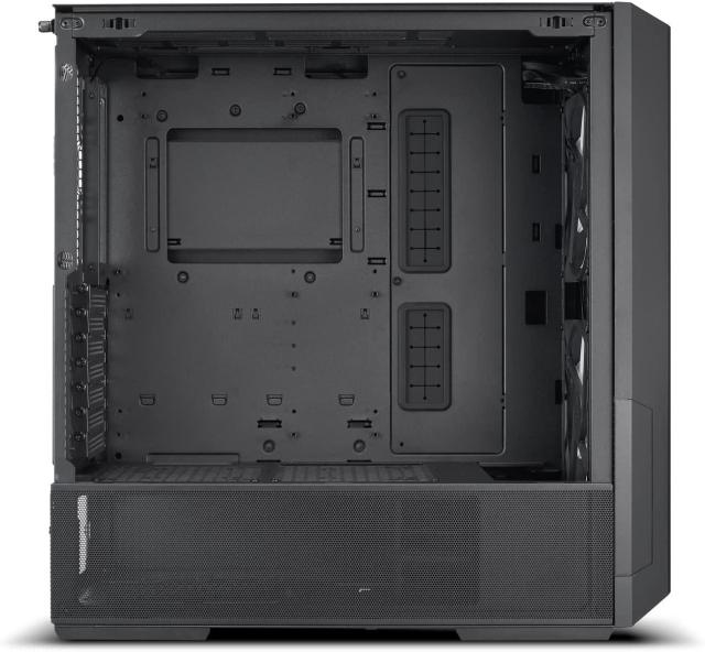 Кутия Lian-Li LANCOOL 216, Mid-Tower, E-ATX, ATX, Micro-ATX, Mini-ITX, Tempered Glass, 2 x USB 3.0, 1 x HD Audio, 1 x Type-C, Черна