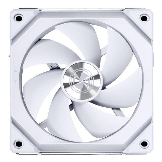 Вентилатори Lian-Li UNI SL120 V2 RGB PWM, Три броя в комплект, Включен контролер, Бял