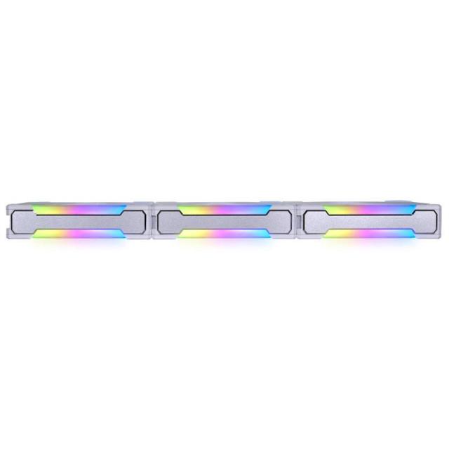 Вентилатори Lian-Li UNI SL120 V2 RGB PWM, Три броя в комплект, Включен контролер, Бял