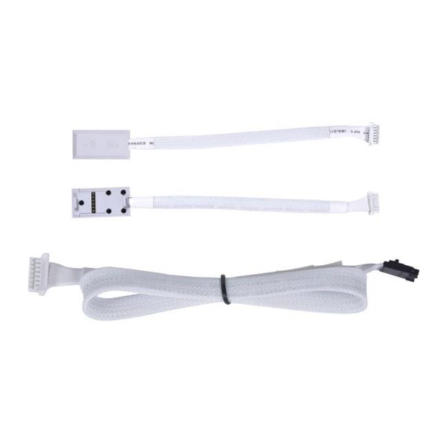 Вентилатори Lian-Li UNI SL120 V2 RGB PWM, Три броя в комплект, Включен контролер, Бял