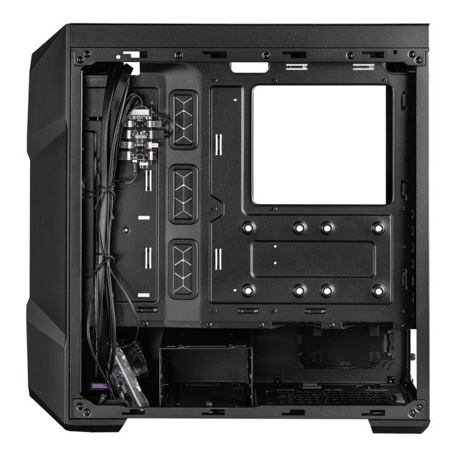 Кутия Cooler Master MasterBox TD500 V2 Mesh Black ARGB, Middle Tower, 2 x USB 3.2 Gen 1 (USB 3.0), ARGB Hub, 1 x USB Type-C, 1 x 3.5mm Аудио жак, E-ATX, ATX, Micro ATX, Mini ITX, SSI CEB