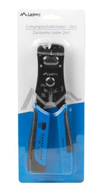 Инструмент Lanberg crimping tool for RJ45, RJ12, RJ11 + cable tester