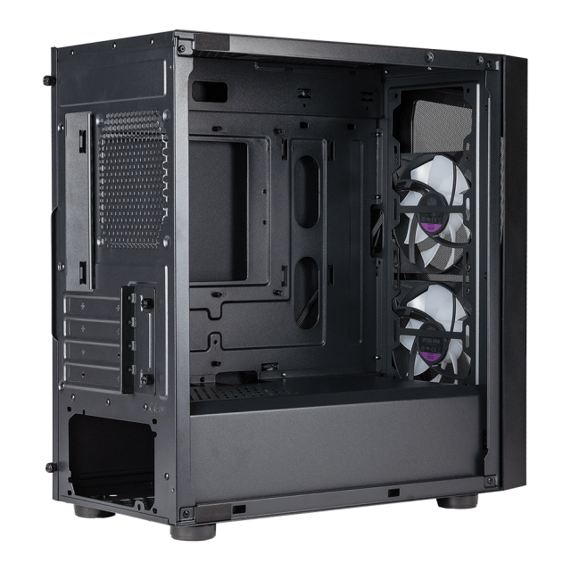 Кутия Cooler Master CMP 320 Mesh Black ARGB, Middle Tower, 1 x USB 3.0, 1 x USB 2.0, 1 x 3.5mm Аудио жак, Micro ATX, Mini ITX, Черно