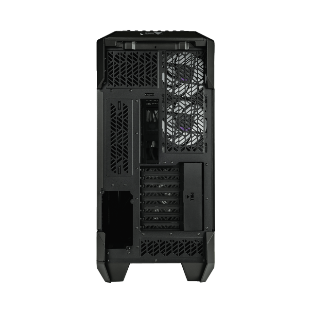 Кутия Cooler Master HAF 700 EVO Mesh Black ARGB, Full Tower, 1x USB Type-C, 4x USB 3.2, 1x 3.5mm 4 Poles Audio Jack, 1x 3.5mm Mic Jack, Mini ITX, Micro ATX, ATX, E-ATX