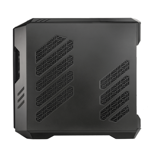 Кутия Cooler Master HAF 700 EVO Mesh Black ARGB, Full Tower, 1x USB Type-C, 4x USB 3.2, 1x 3.5mm 4 Poles Audio Jack, 1x 3.5mm Mic Jack, Mini ITX, Micro ATX, ATX, E-ATX