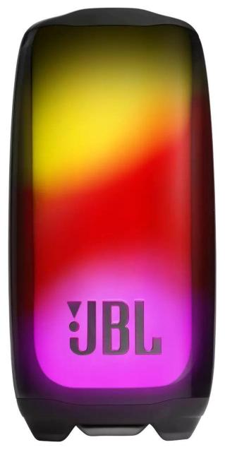 Тонколона JBL Pulse 5, 360-градусови светлини, IP68 устойчивост на прах и вода, Bluetooth, Черна 