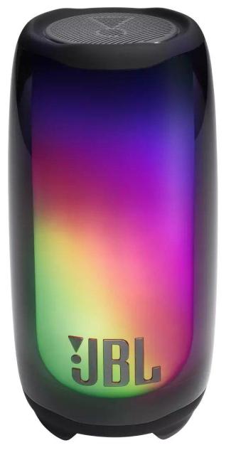 Тонколона JBL Pulse 5, 360-градусови светлини, IP68 устойчивост на прах и вода, Bluetooth, Черна 