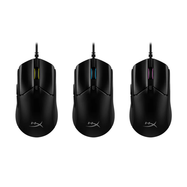 Геймърска мишка HyperX Pulsefire Haste 2, RGB, 8000Hz, 26000 dpi, Черен