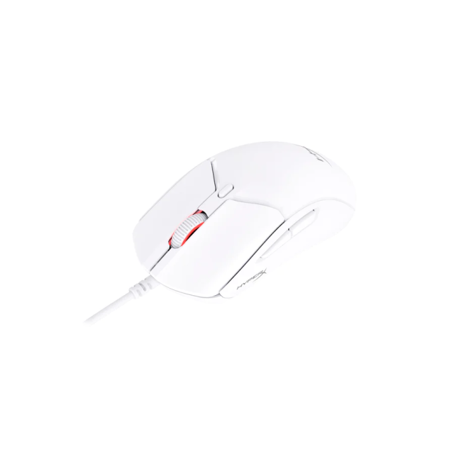 Геймърска мишка HyperX Pulsefire Haste 2, RGB, 8000Hz, 26000 dpi, Бял