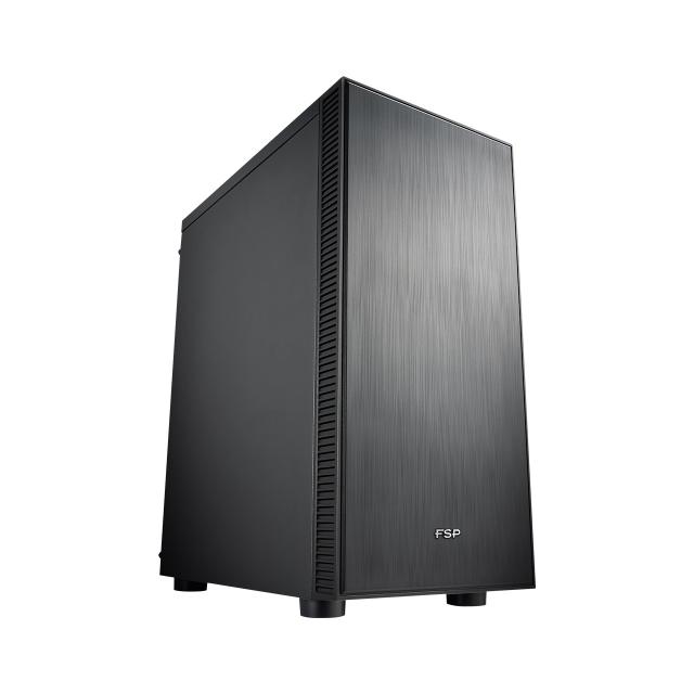 Кутия FORTRON FORTRON CMT223S, MID TOWER, USB3.0 x 2, Type-C, HD Audio, ATX, Micro ATX, Mini-ITX