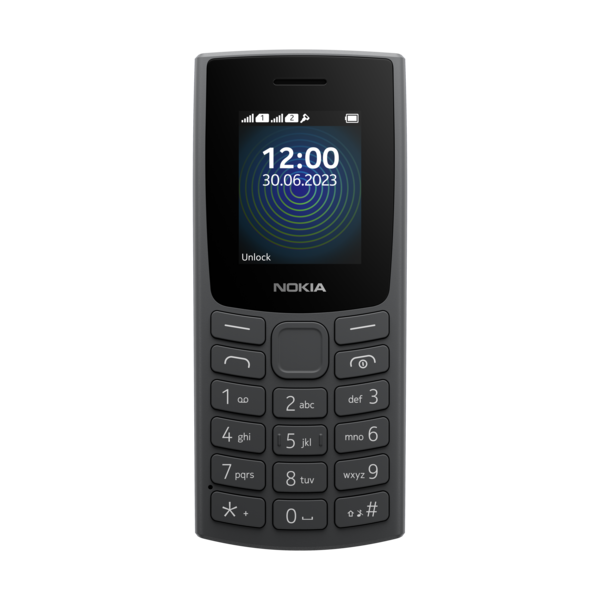 Мобилен телефон GSM NOKIA 110 DS CHARCOAL, 1.77" (4.5 cm)