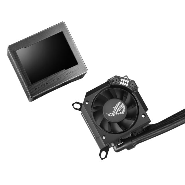 Охладител за процесор ASUS ROG RYUJIN III 360, 3.5" Full Color LCD Display, Noctua NF-F12 IndustrialPPC Fans