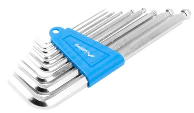 Инструмент Lanberg hex key/allen wrench set with ball end 9pcs
