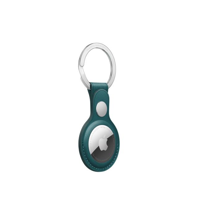 Аксесоар Apple AirTag Leather Key Ring - Forest Green