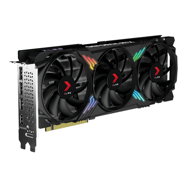 Видео карта PNY GeForce RTX 4070 GAMING VERTO EPIC-X RGB, 12GB GDDR6X, 192-bit, HDMI, DP