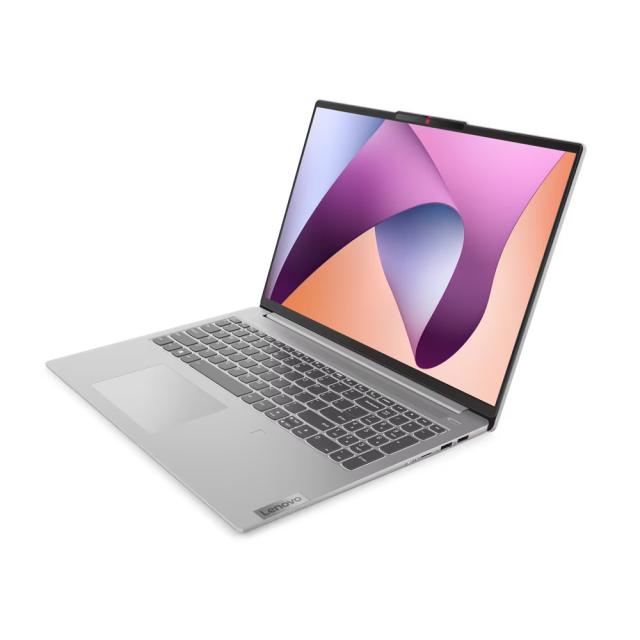 Lenovo IdeaPad Slim 5 16ABR8, (8-ядрен) AMD Ryzen 7 7730U 2.0/4.5GHz, 16.0" (40.64 cm) WUXGA ,IPS, 16GB DDR4, 1TB SSD PCIe 4.0x4 NVMe, 2x USB-C, HDMI, Free DOS 