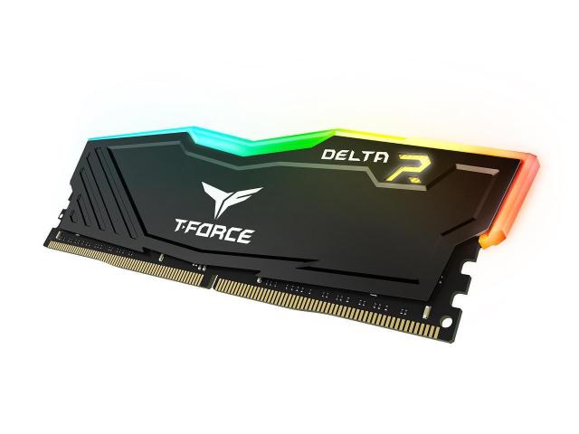 Памет Team Group T-Force Delta RGB Black 16GB (2x8GB) DDR4 3200MHz. CL16, 1.35V