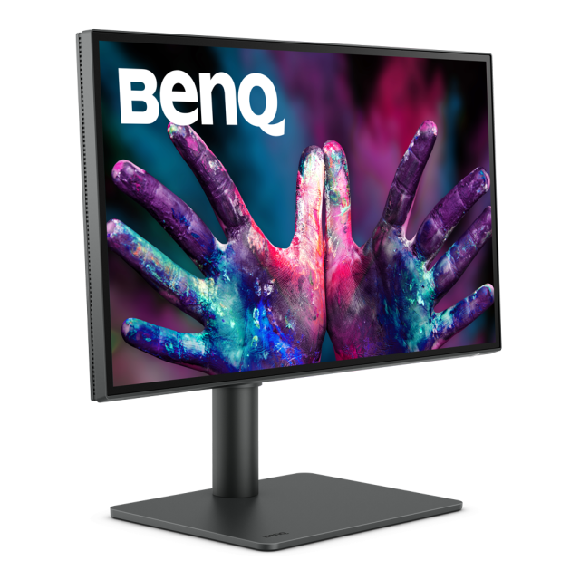 Монитор BenQ PD2506Q 25.0" (63.50 cm) IPS, QHD (2560x1440), USB-C, HDR10, Черен