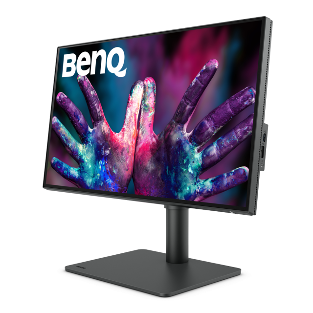 Монитор BenQ PD2506Q 25.0" (63.50 cm) IPS, QHD (2560x1440), USB-C, HDR10, Черен