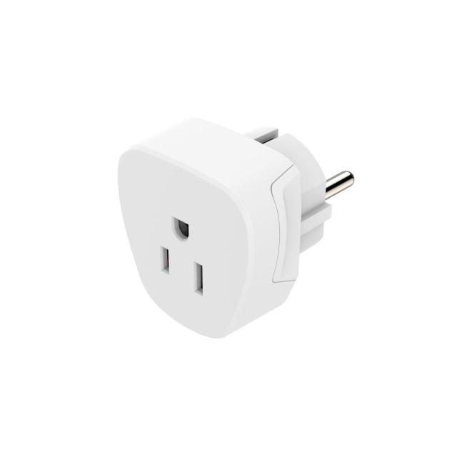 Hama Travel Adapter тип A и тип B, 3-пинов, за устройства от Америка и Канада