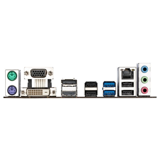 Дънна платка GIGABYTE H610M-S2H, LGA1700, 2xDDR5, PCIe 5.0 (VGA/DVI-D/HDMI/DP), 1x M.2, 4x SATA 6Gb/s, 2x USB 3.2 Gen 1, Micro ATX