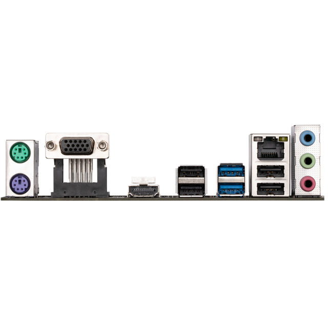 Дънна платка GIGABYTE H610M-H, LGA1700, 2xDDR5, PCI-E 4.0 (HDMI/VGA), 1x M.2, 4x SATA 6Gb/s, 2x USB 3.2 (Gen 1), Micro ATX