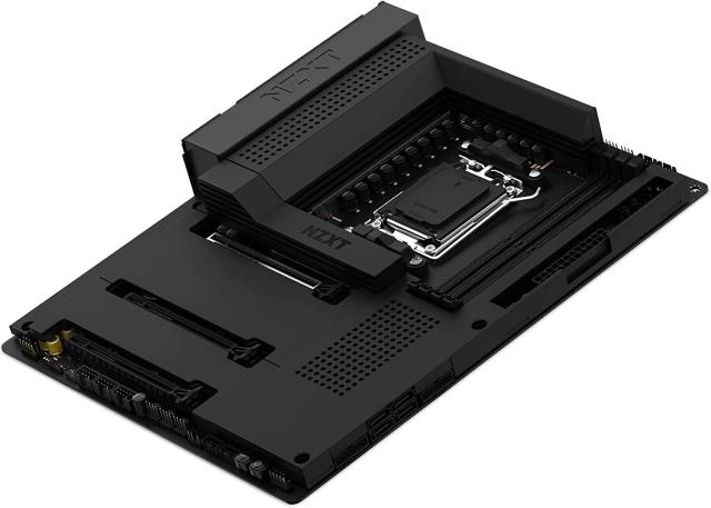 Дънна платка NZXT N7 B650E Black AM5, DDR5, PCIe 5.0 (HDMI), 3x M.2, 4x SATA 6Gb/s, 1x USB 3.2 Gen 2 Type-C, 2x USB 3.2 Gen 2, WiFi 6E, Bluetooth, ATX