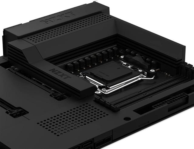 Дънна платка NZXT N7 B650E Black AM5, DDR5, PCIe 5.0 (HDMI), 3x M.2, 4x SATA 6Gb/s, 1x USB 3.2 Gen 2 Type-C, 2x USB 3.2 Gen 2, WiFi 6E, Bluetooth, ATX