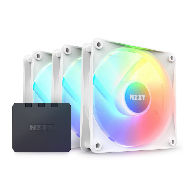 Комплект вентилатори NZXT F120 RGB Core, 3 x 120mm + RGB Контролер